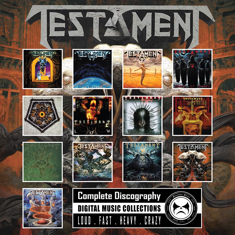 TESTAMENT Complete Discography (1987 2020) [Digital Download Album