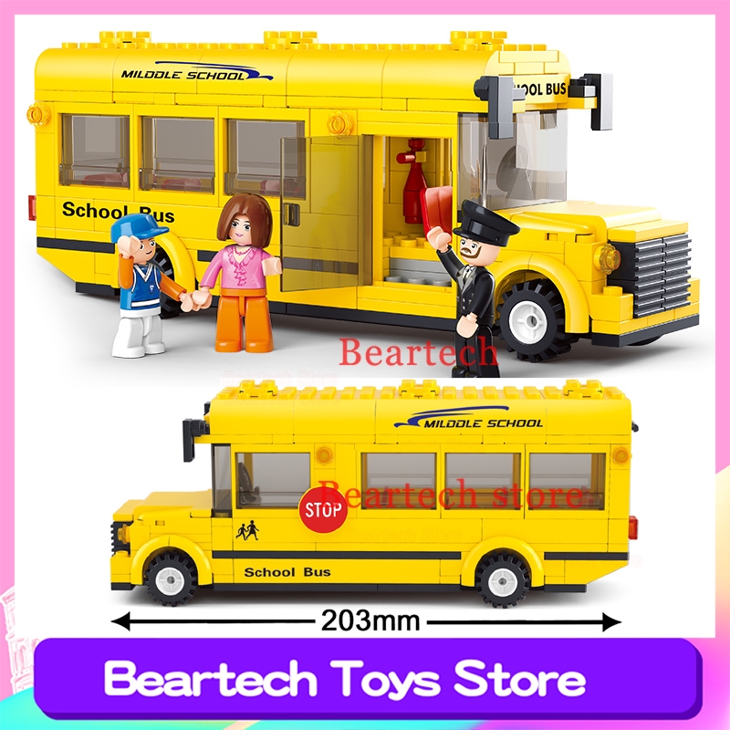 lego city school bus
