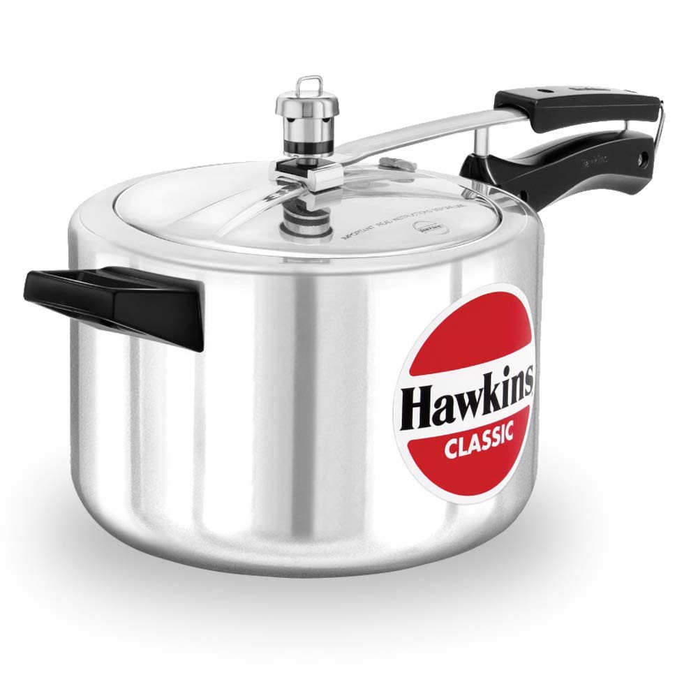 Hawkins Classic Pressure Cooker (Tall)  (Free Safety Valve & Gasket)