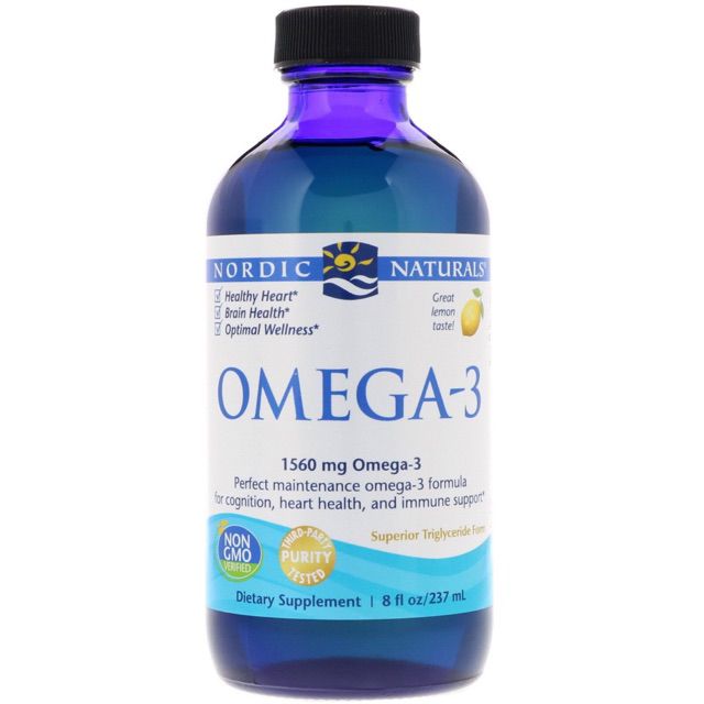 NORDIC NATURALS, OMEGA-3, LEMON, Nemechek, Nemechek's, Nemecheks, 8 fl oz / 237ml