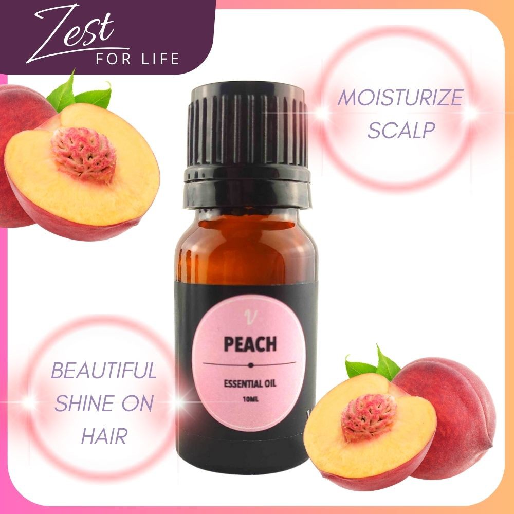 Peach Essential Oil Buah Pic Minyak Aromaterapi 10ml Aroma Diffuser ...
