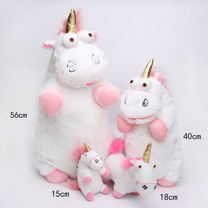 fluffy unicorn stuffed animal