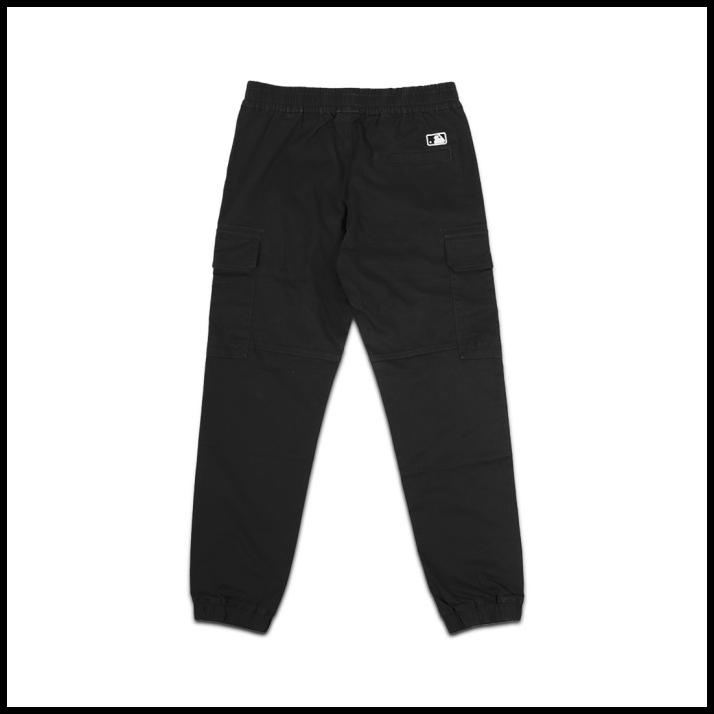 Mlb Ny Yankees Basic Cotton Cargo Track Pants Black Shopee Malaysia