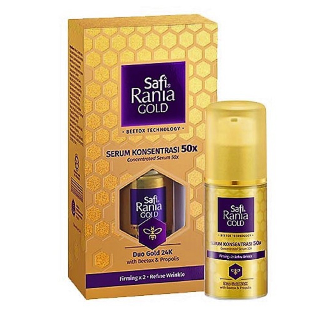 Safi Rania Concentrated Serum 24k Bio Gold Nano 20ml | Shopee Malaysia