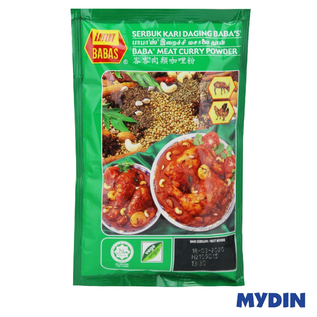 Babas Meat Curry Powder (125g)