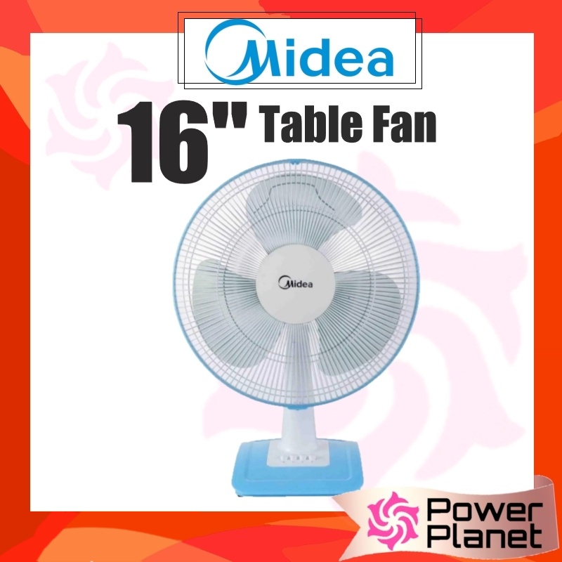 Midea 16 Table Fan Mf 16ft15nb Shopee Malaysia