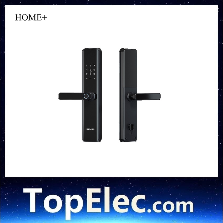 Home+ HD9 bluetooth Digital Lock l SMART FINGERPRINT DOOR MAIN SECURITY PASSWORD Door l TTLOCK App Topelec