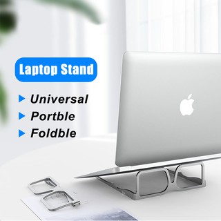 Portable Laptop Stand Foldable Ergonomic Laptop Stand Desk Laptop Riser for MacBook Air Pro HP Lenovo XPS Asus Compatible with 10-16 Inches Laptops