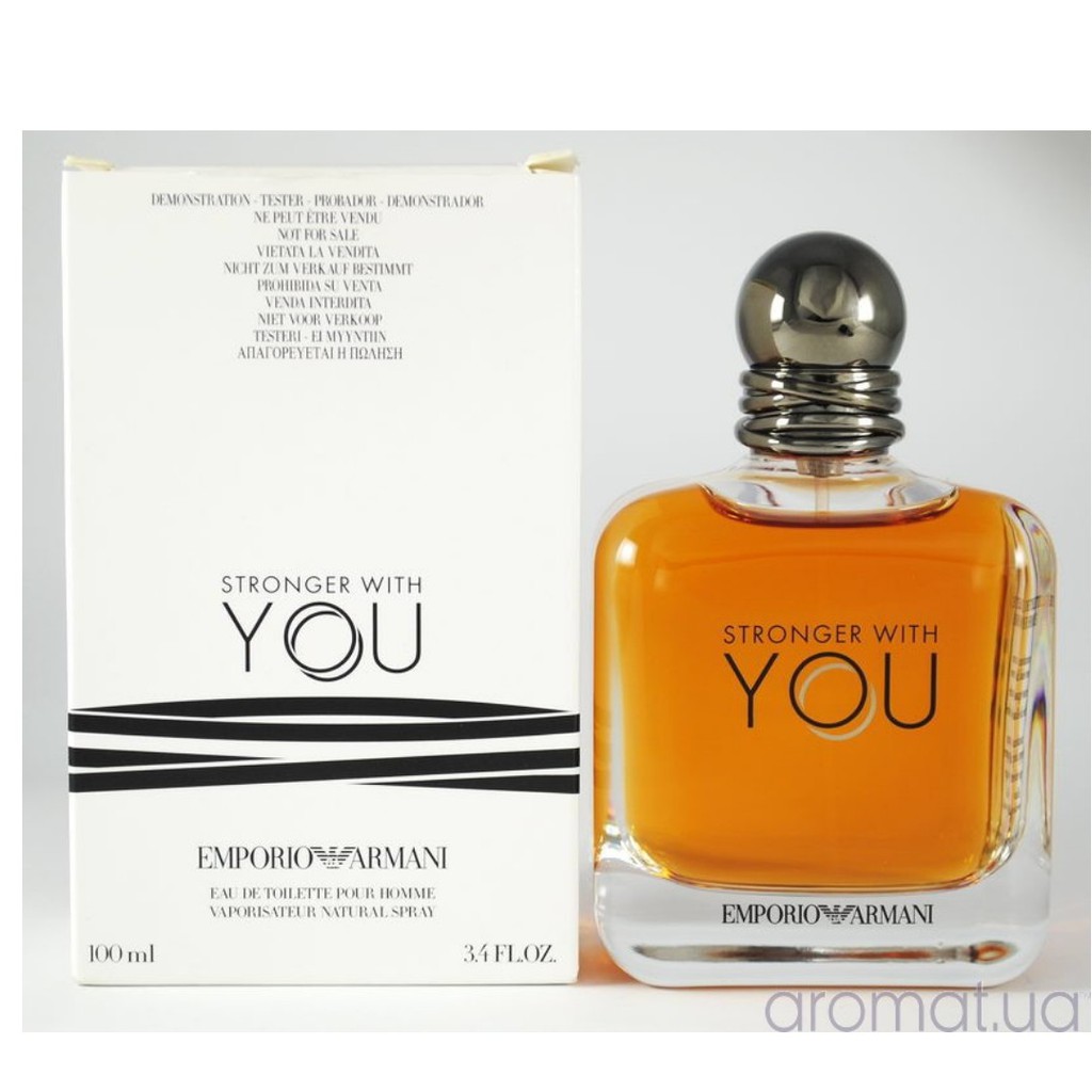 emporio armani cologne stronger with you