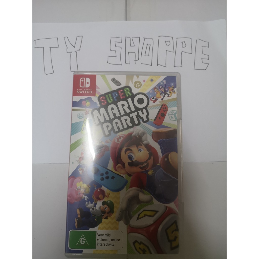 super mario party switch used