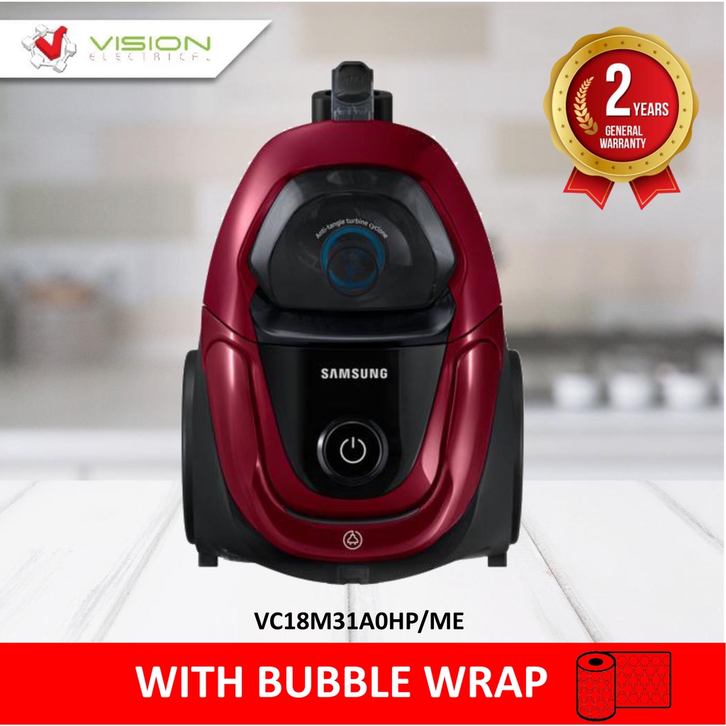 SAMSUNG 1800W Cyclone Force Vacuum Cleaner VC18M31A0HP/ME Shopee