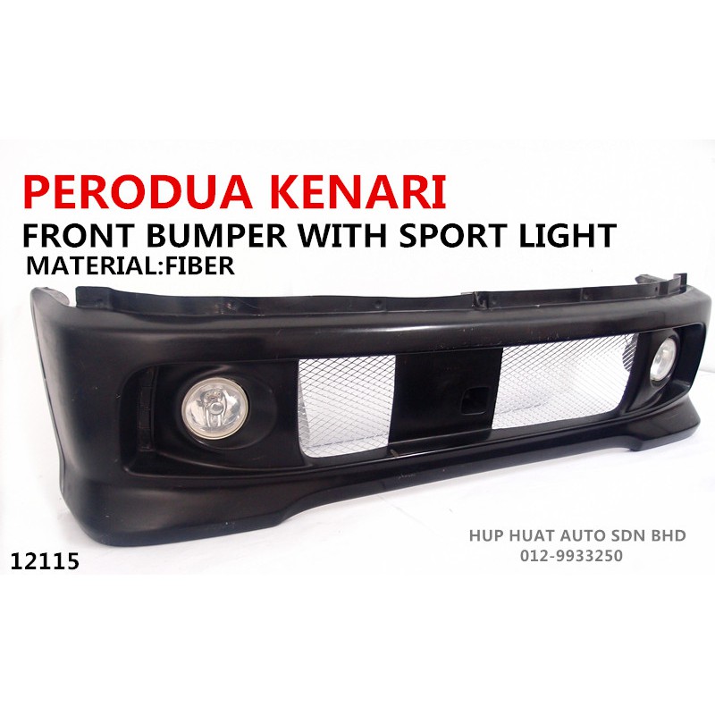 PERODUA KENARI FRONT BUMPER + LAMP MOVE FB72  Shopee Malaysia