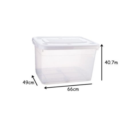 7999 century transparent storage box 80LT (nak minimize the shipping ...