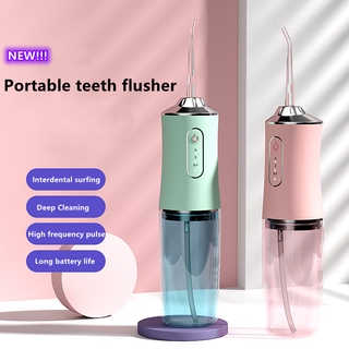 ✨360° Flushing✨Portable oral irrigator water dental floss USB rechargeable oral care dental scaler teeth multifunctional water spray 电动冲牙器