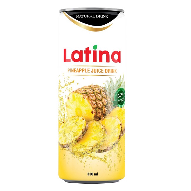 Latina Juice Drink Can Pineapple 330ml Shopee Malaysia