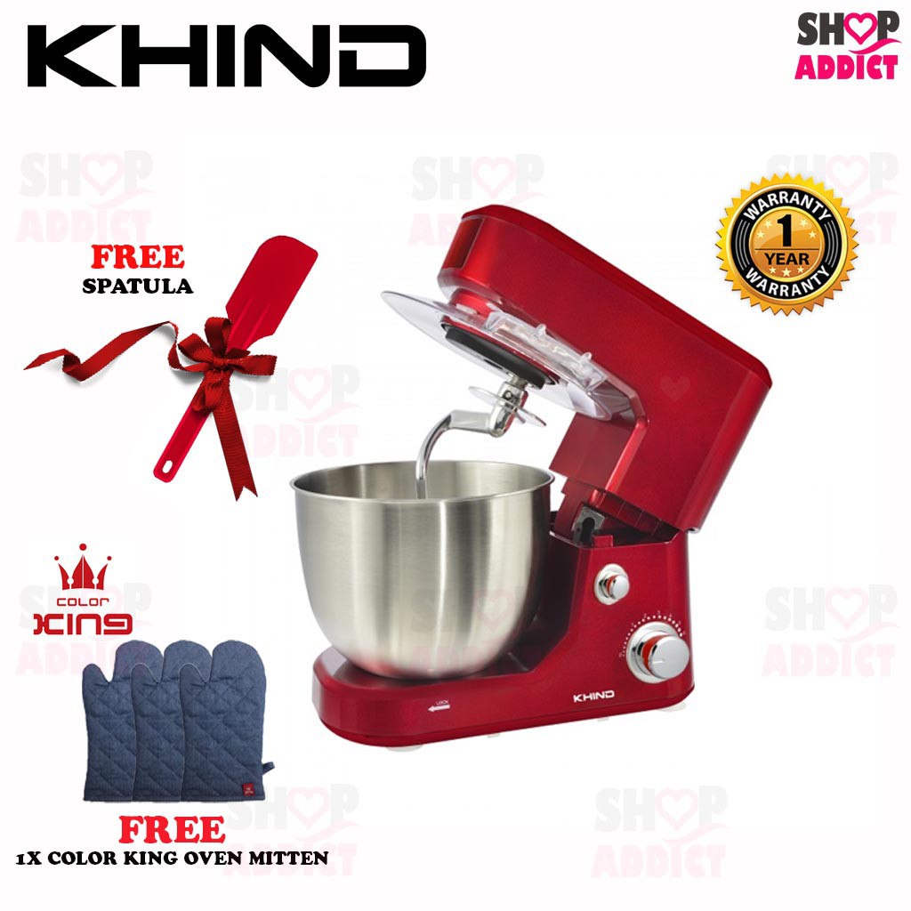 KHIND 1000W 5L STAND MIXER SM506P Shopee Malaysia