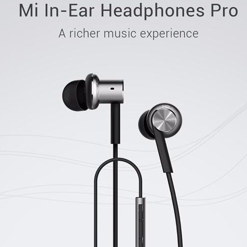 Original Xiaomi Mi In Ear Headphones Pro Hd Piston V5 Hybrid Pro Shopee Malaysia