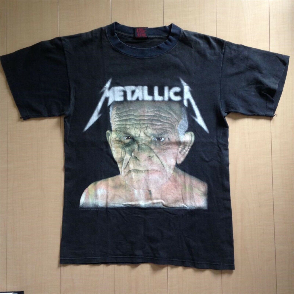 Men S Round Neck Short Sleeve T Shirt 2019 Metallica Metal Band Theme On The Cot Shopee Malaysia