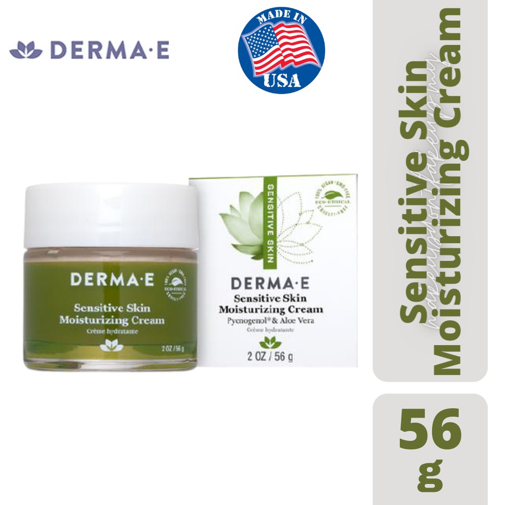 derma e sensitive skin moisturizing cream