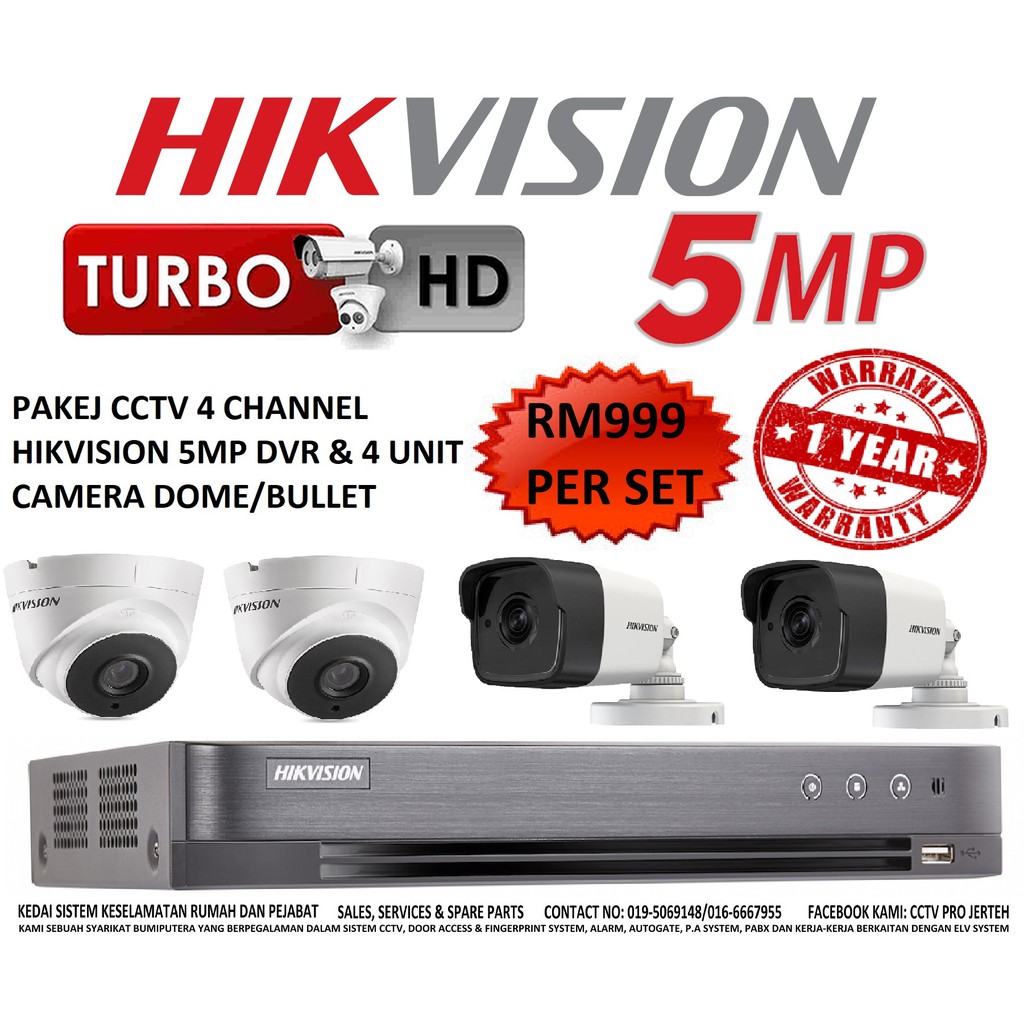 5 megapixel hikvision