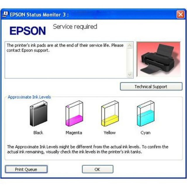 Epson Waste Ink Pad Resetter Shopee Malaysia