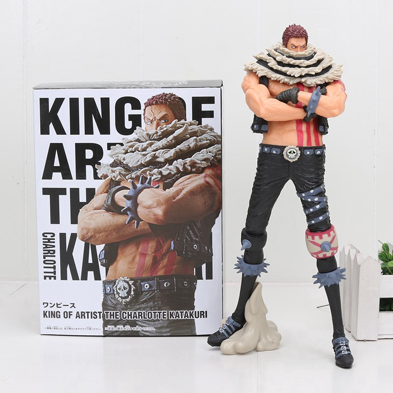 25cm One Piece Charlotte Katakuri King Of Artist Koa Pvc Action Figures Toys Shopee Malaysia