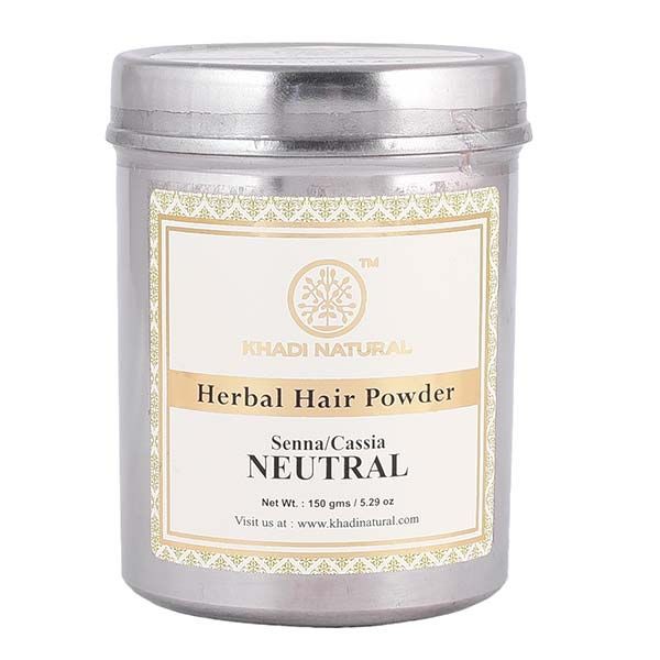 Khadi Herbal Hair Powder Natural Henna (Senna/Cassia) Neutral 150gms