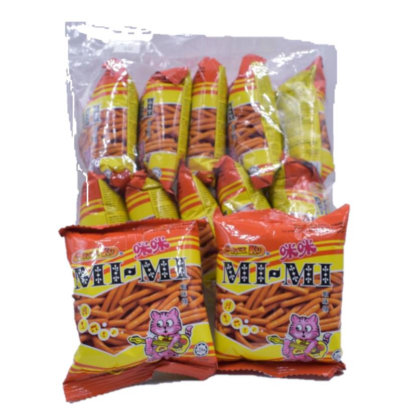 Snek ku Mi Mi Prawn Flavoured Snack Box (16g x 10pcks ) | Shopee Malaysia