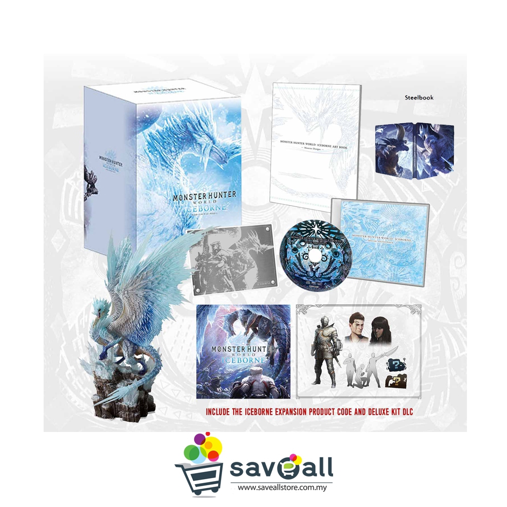 Ps4 Monster Hunter World Iceborne Collector Edition R3 Shopee Malaysia