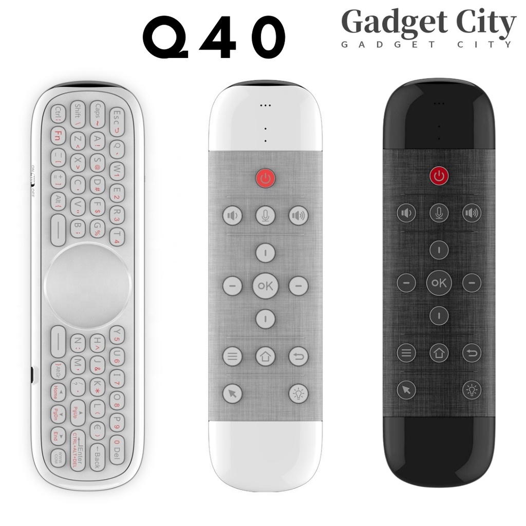 Q40 Voice Control Remote Air Mouse Touchpad Voice Input Keyboard Anti