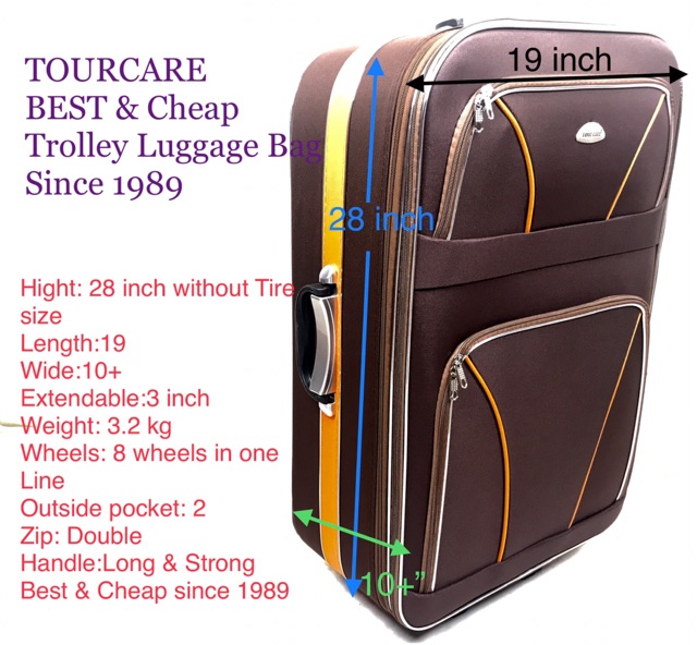 tourcare luggage price