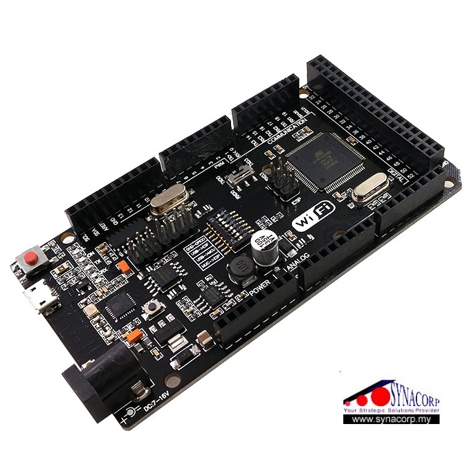 Wemos arduino mega2560 wifi r3 atmega2560 esp8266 32mb memory usb-ttl ...