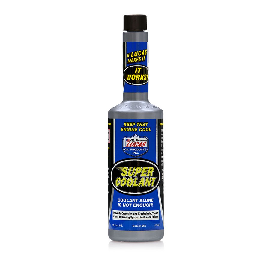 (PROMOTION) High Performance Super Coolant Additive ADD ON Lucas Oil Cool Down Coolant Temperature (473ml) 10640