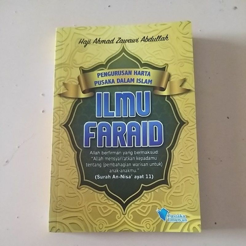 Pengurusan Harta Pusaka Dalam Islam - Ilmu Faraid - Pustaka Ilmuwan ...