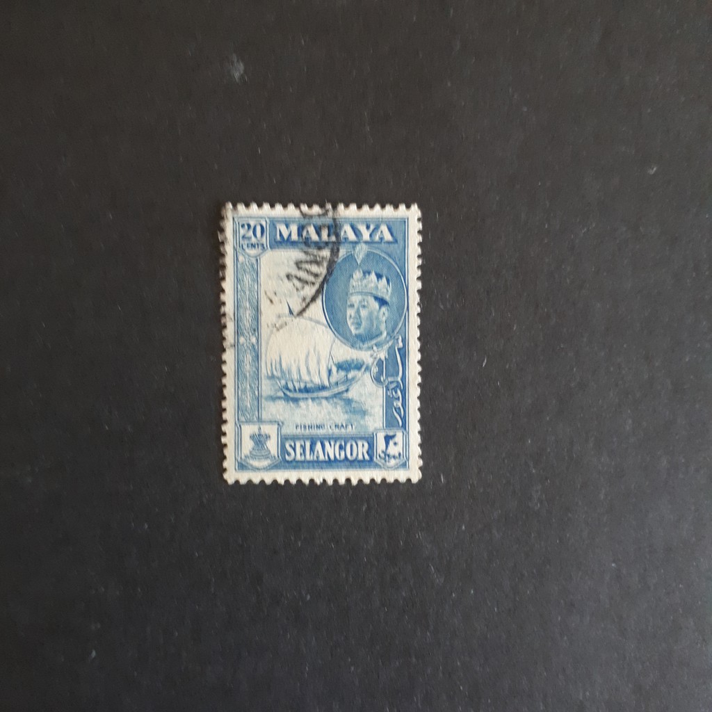 196162 Malaya Stamp Selangor ( 1v ) Shopee Malaysia