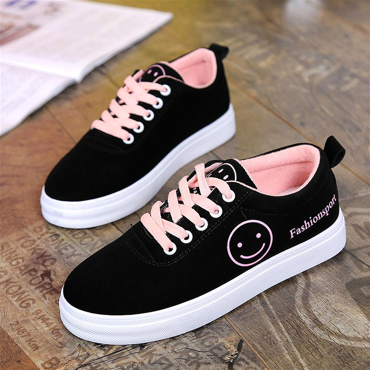 Women s Casual Canvas Sneakers Shoes Kasut  Kanvas Kasual 