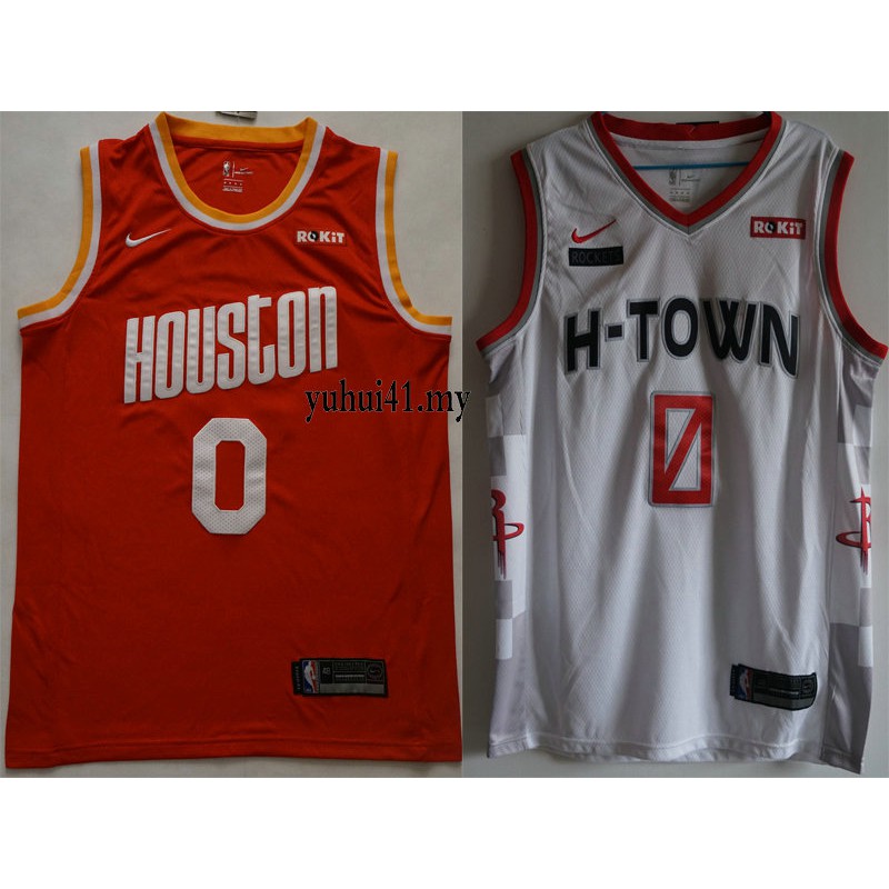 h town russell westbrook jersey