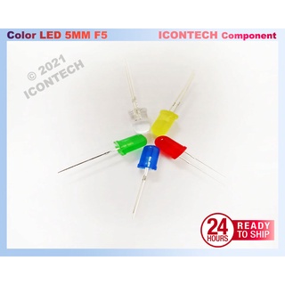 LED Multi Color 5MM LED F5 LED RED GREEN BLUE YELLOW WHITE LED Light Emitting Diode