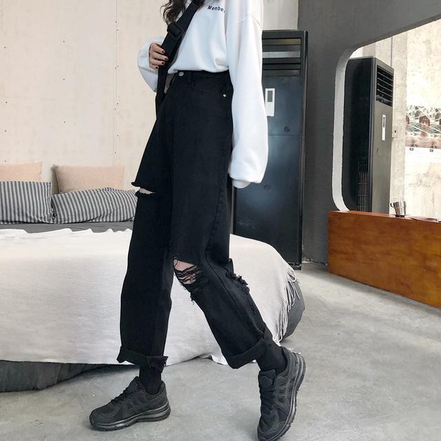 restoring black jeans