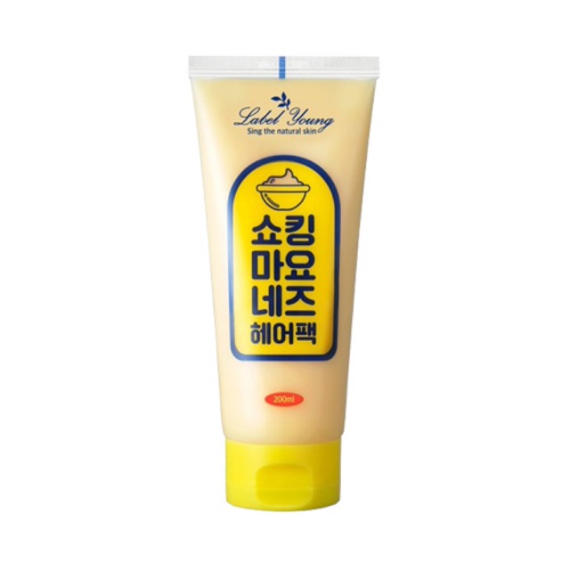 Label Young Mayonnaise Hair Mask 200ml Shopee Malaysia