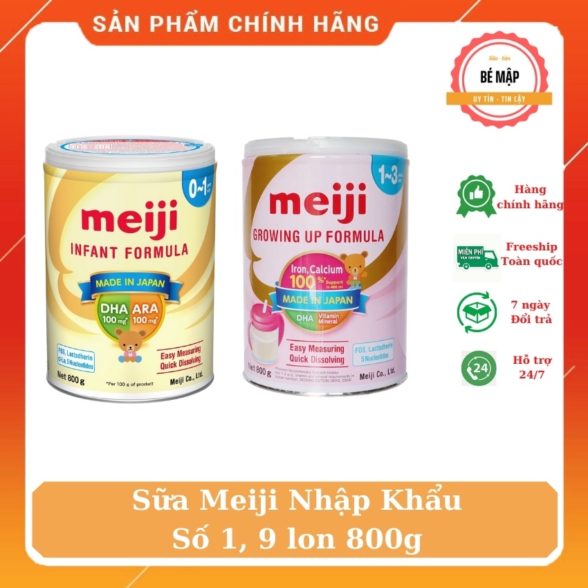 Meiji Imported Genuine Milk Powder No. 9 Cans Of 800g | Shopee Malaysia