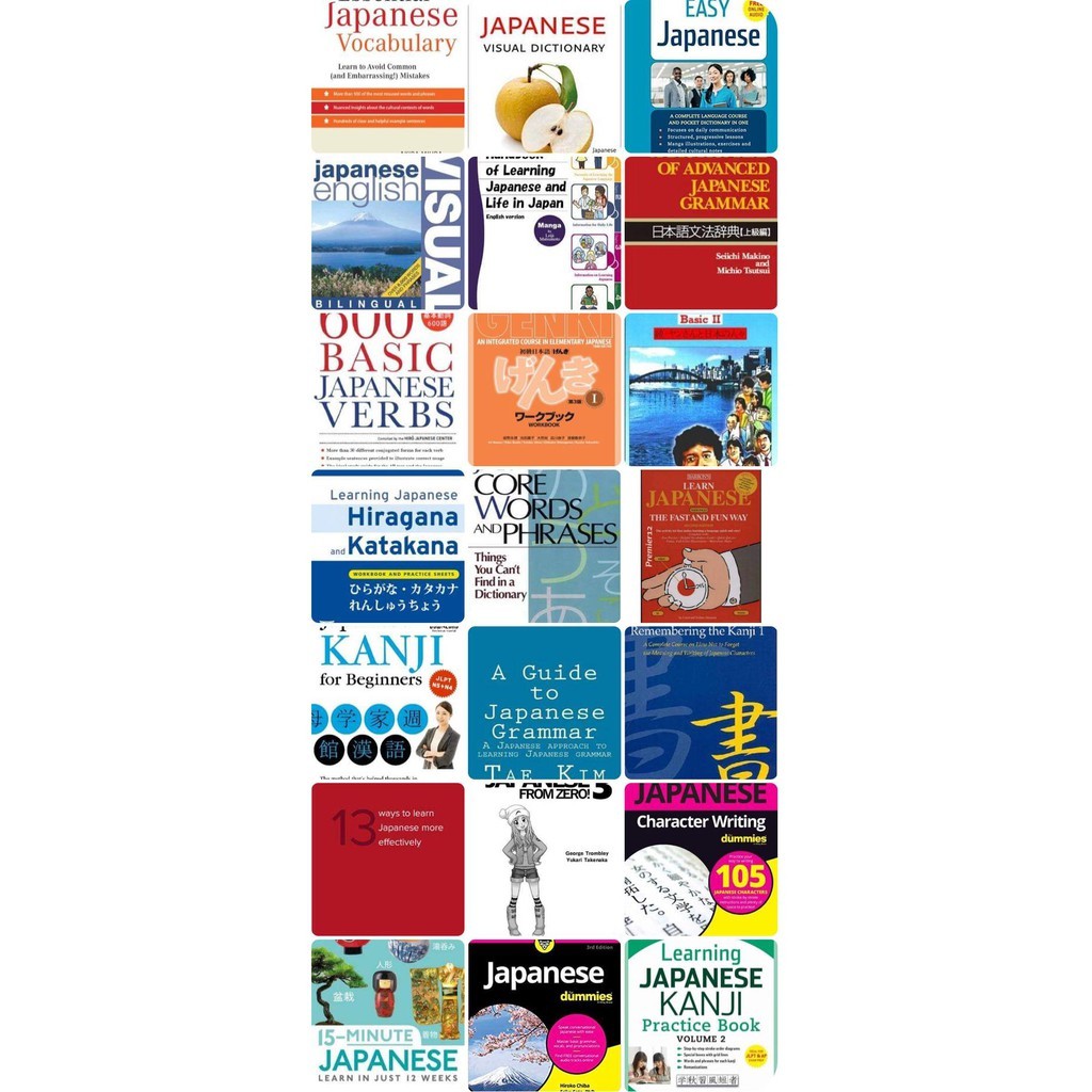 [eBook] Learn Japanese Full Pack- Grammar, Vocabulary, etc (Bundle of 51 eBooks)