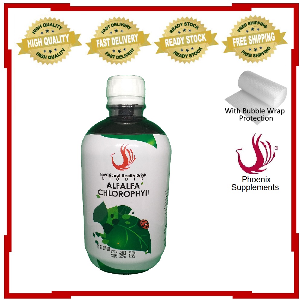 Phoenix Alfalfa Chlorophyll 凤凰紫花苜蓿叶绿素 500ml Shopee Malaysia