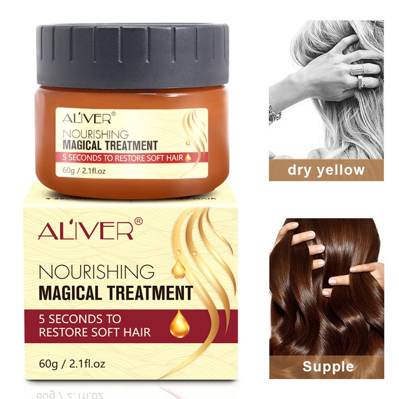 ALIVER Steam-free Hair Care Nutrition Hair Mask Peeling Ointment ...