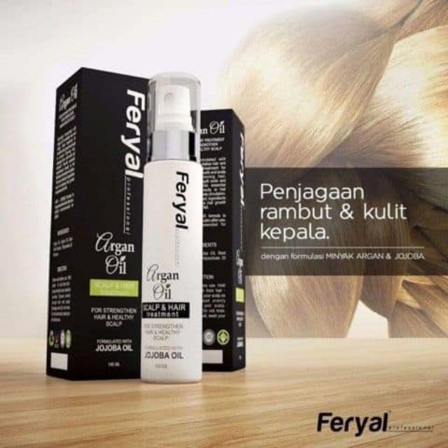 Feryal Argan Oil Untuk Rambut Shopee Malaysia