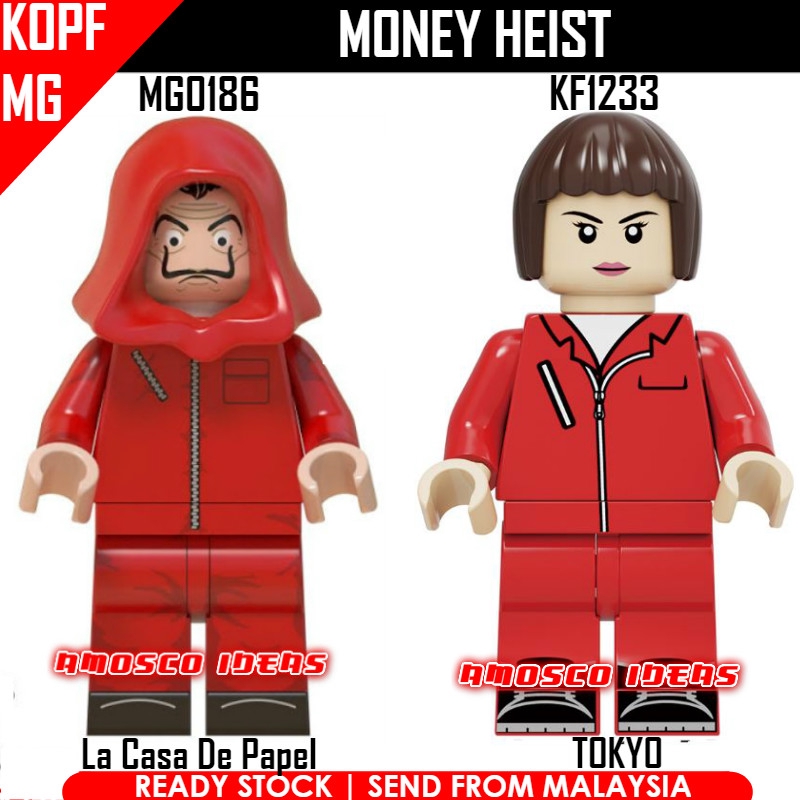 la casa de papel lego