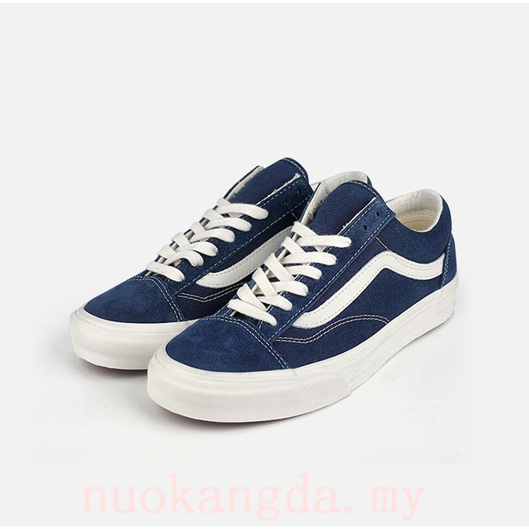 vans shoes blue colour