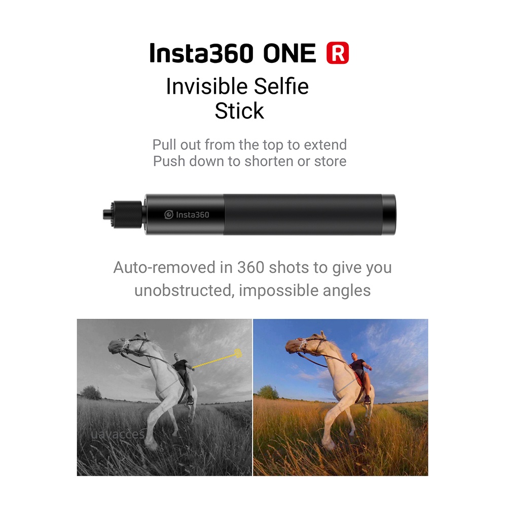 Quality Premium Insta360 70cm Invisible Selfie Stick Camera Accessory GO 2/ONE X2/X3/ONE R Essential - Image 5