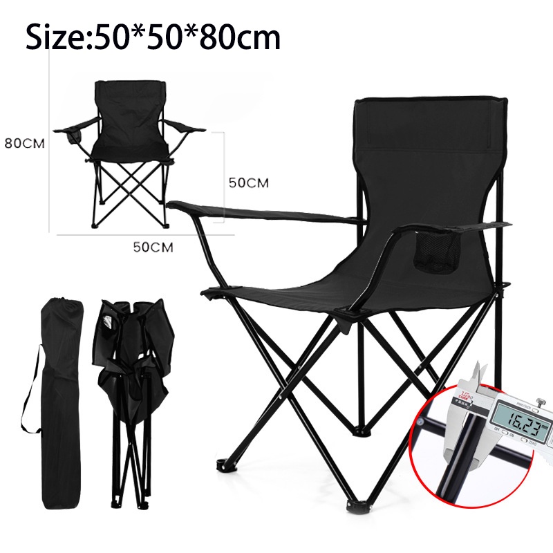JDEX Foldable Camping Chair Folding Chair Kerusi Healing UP TO 120KG