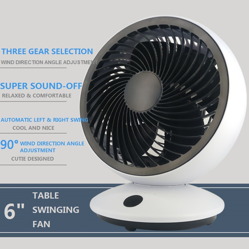 table fan with cooling